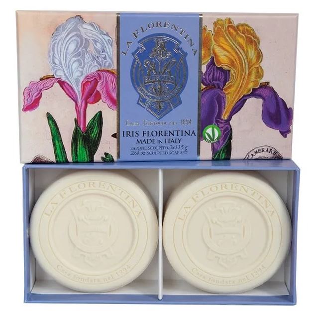 La Florentina Soap Набор мыла  Florentina Iris Set 2*115 Набор мыла Флорентийский ирис 