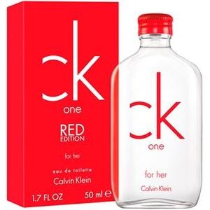 Calvin Klein Fragrance CK One Red Edition For Her Летний аромат для энергичных и молодых