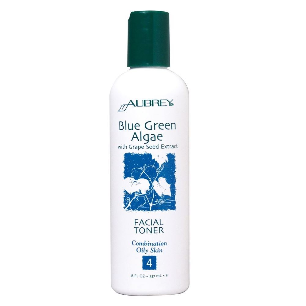 Aubrey Organics 4 Blue Green Algae Blue Green Algae Facial Toner Тоник для лица Сине-зеленые водоросли и экстракт виноградных косточек для комбинированной жирной кожи 