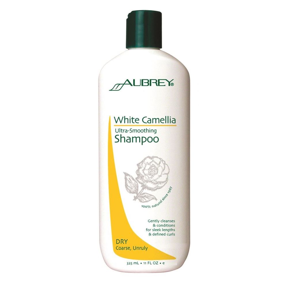 Aubrey Organics Dry Hair  White Camellia Ultra-Smoothing Shampoo Разглаживающий шампунь Белая Камелия для сухих непослушных волос