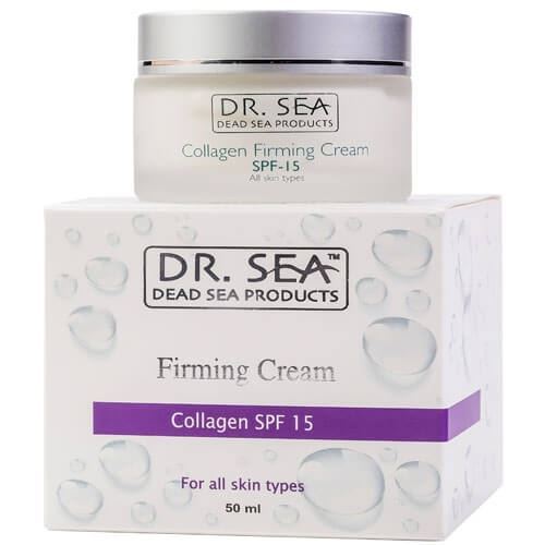Dr. Sea Для лица Collagen Firming Cream SPF 15 Коллагеновый укрепляющий крем SPF 15