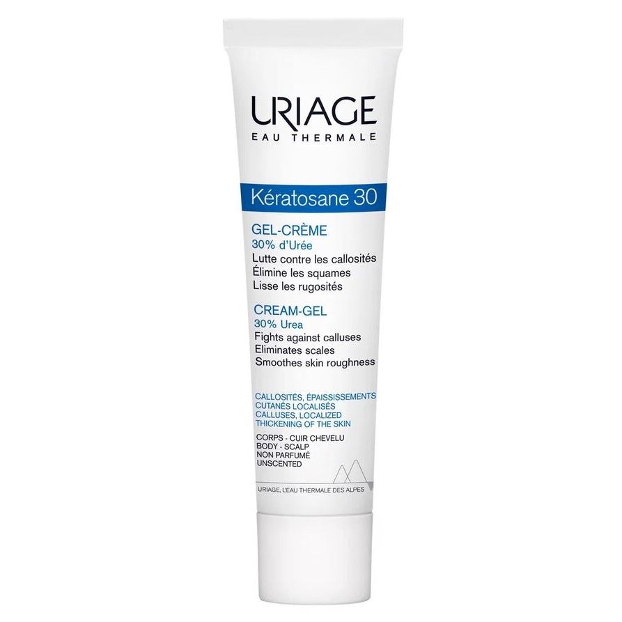 Uriage Keratosane Keratosane 30 Cream-Gel Гель-крем для мозолистых образований и локализованных утолщений кожи
