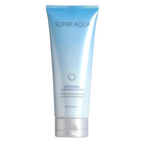 Missha Face Care Super Aqua Refreshing Cleansing Foam Пенка для умывания освежающая