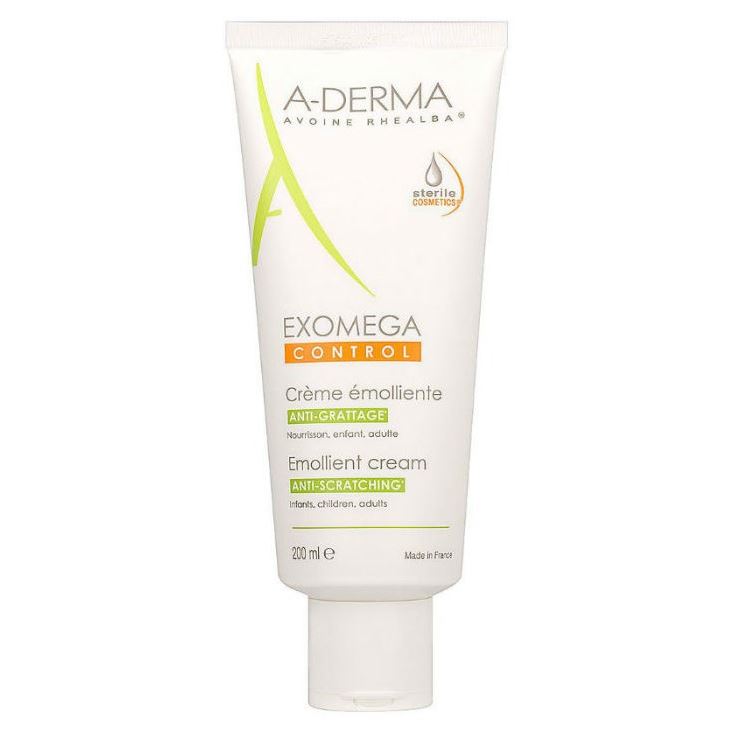 A-Derma Exomega Exomega Control Emollient Cream Смягчающий крем для лица и тела