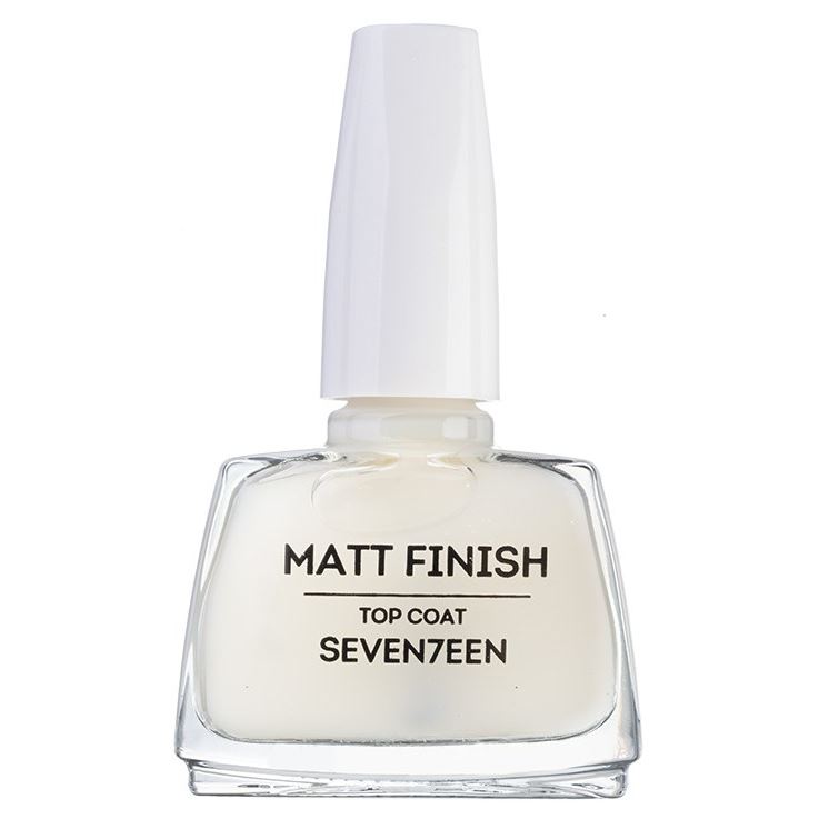 Seventeen Nail Polish and Care Matt Finish Top Coat Верхнее закрепляющее покрытие с матовым эффектом 
