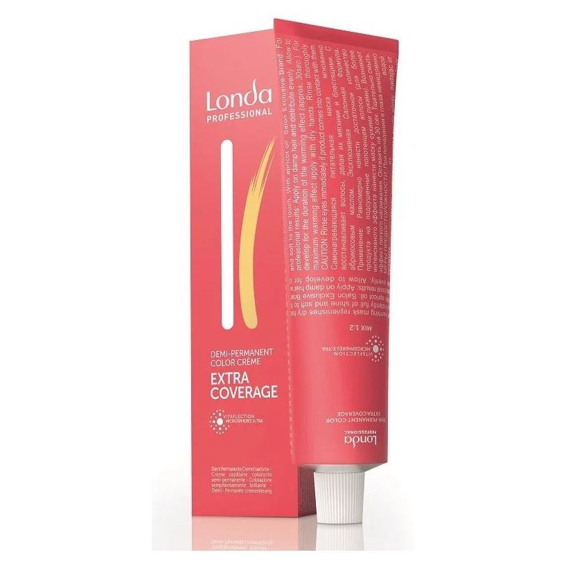 Londa Professional Color Extra Coverage Demi-Permanent Color Creme Краска для волос интенсивное тонирование c 70% покрытием седых волос