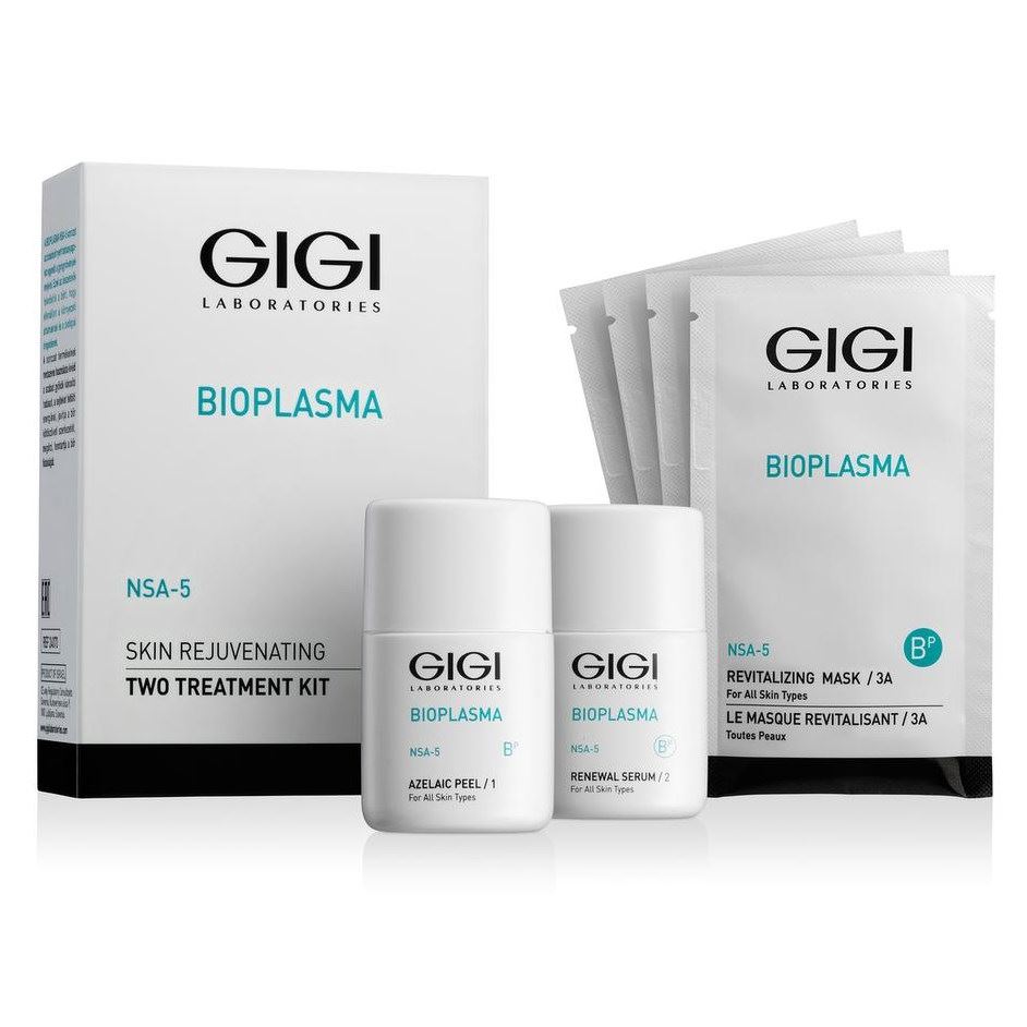 GiGi Bioplasma  NSA-5 Skin Rejuvenating Trial Kit Набор омолаживающей профессиональной косметики: пилинг, сыворотка, маски