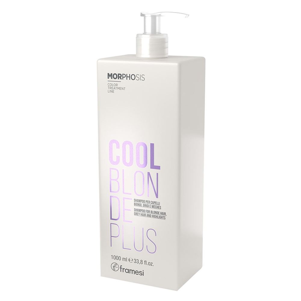 Framesi Morphosis Cool Blonde Plus Shampoo  Шампунь для холодных оттенков светлых и седых волос