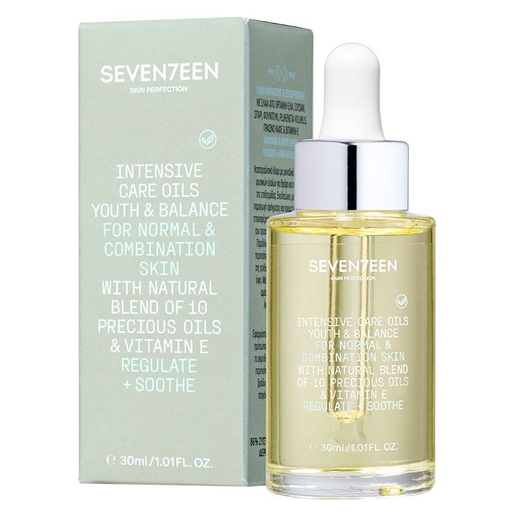 Seventeen Skin Care Intensive Care Oils Youth & Balance Масло для интенсивного ухода за нормальной и комбинированной кожей