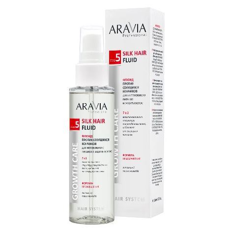 Aravia Professional Профессиональная косметика Silk Hair Fluid Флюид против секущихся кончиков для интенсивного питания и защиты волос