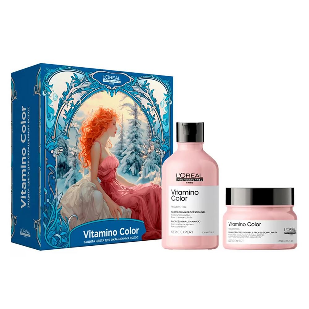 L'Oreal Professionnel Vitamino Color Набор Serie Expert Vitamino Color Winter Set Набор: шампунь, маска