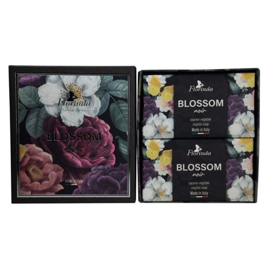 Florinda Blossom Blossom Noir Soap Set Коллекция "Цветочные ноты" - Набор мыла Ночные цветы