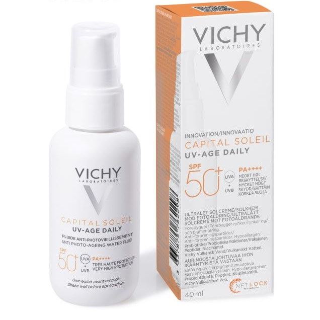 VICHY Capital Soleil Тонирующий флюид SPF 50+ UV-Age Daily SPF 50+ PA ++++