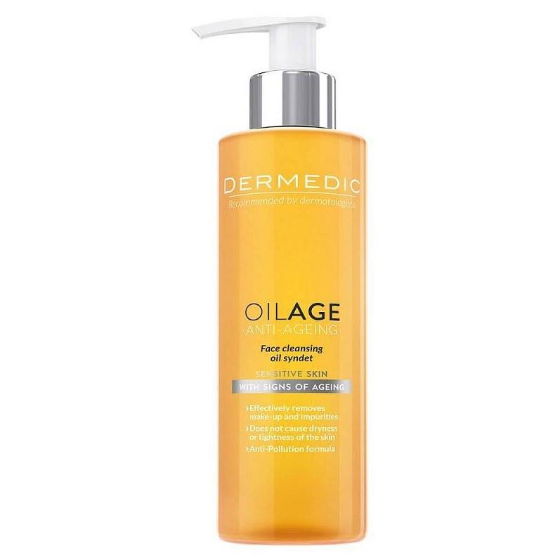 Dermedic Oilage Oilage Face Cleansing Oil Syndet  Очищающее масло для лица для сухой кожи