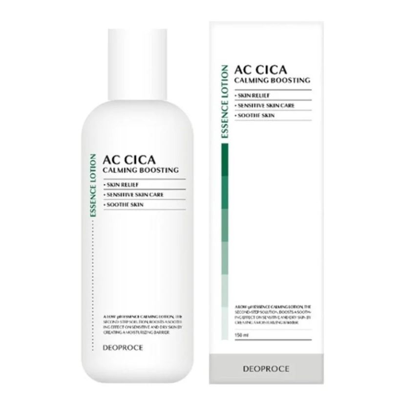 Deoproce Body AC Cica Calming Boosting Essence Lotion  Лосьон для тела для чувствительной кожи 