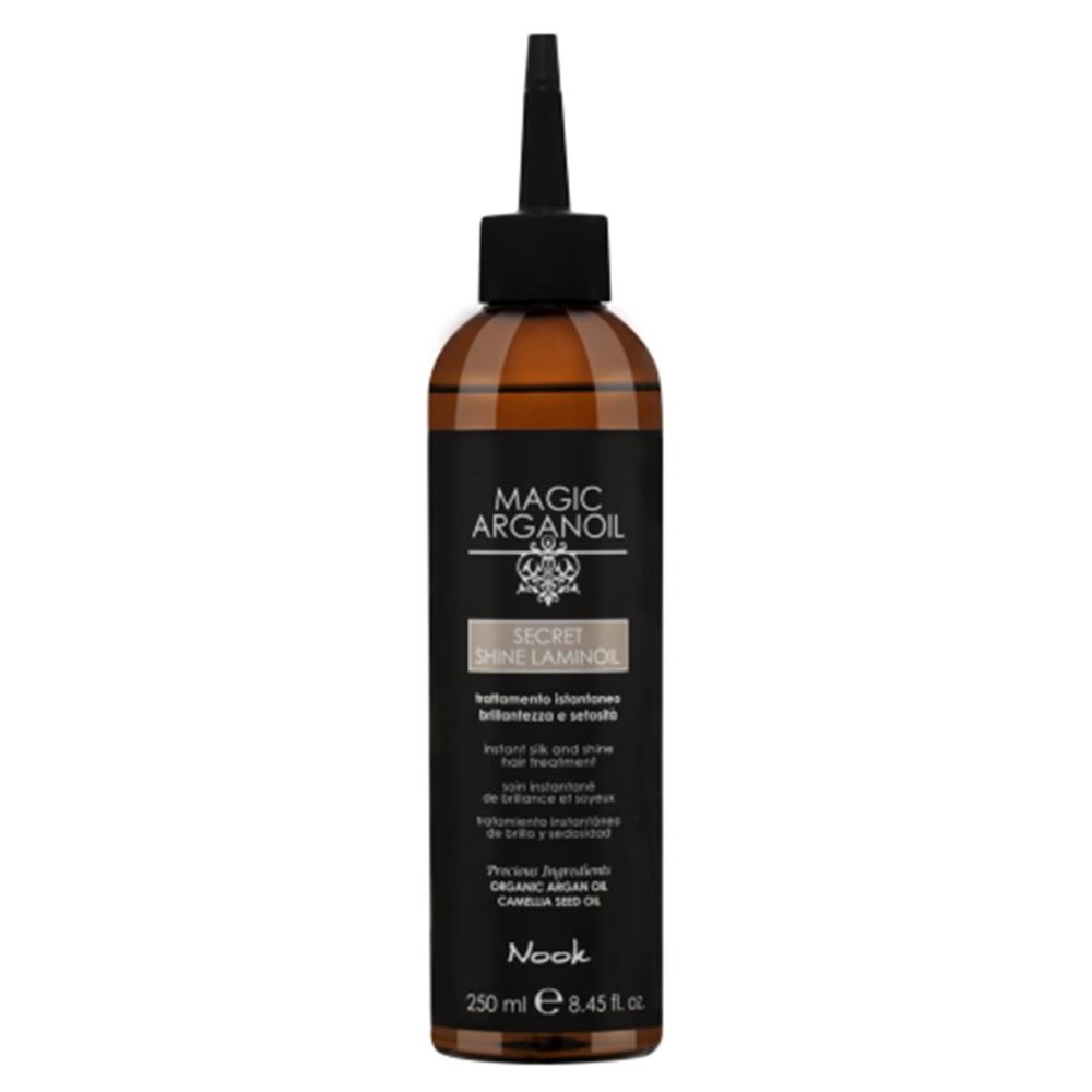 Nook Magic Arganоil Secret Shine Laminoil Питательное масло с  с эффектом ламинирования 