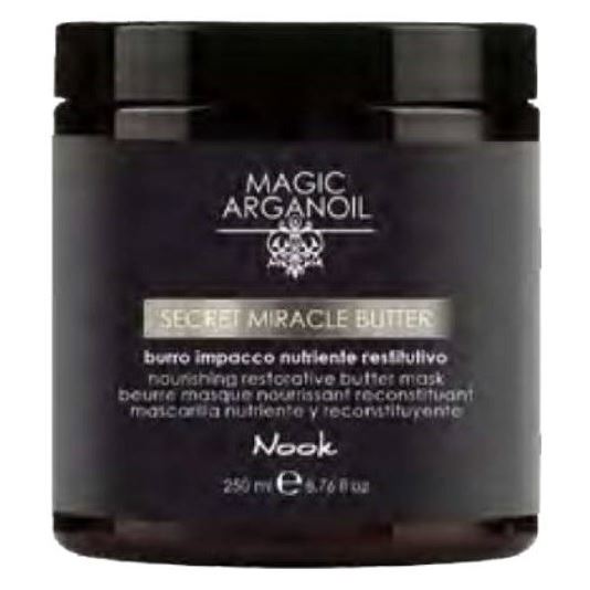 Nook Magic Arganоil Secret Miracle Butter  Интенсивно-питательная восстанавливающая маска для истонченных и поврежденных волос