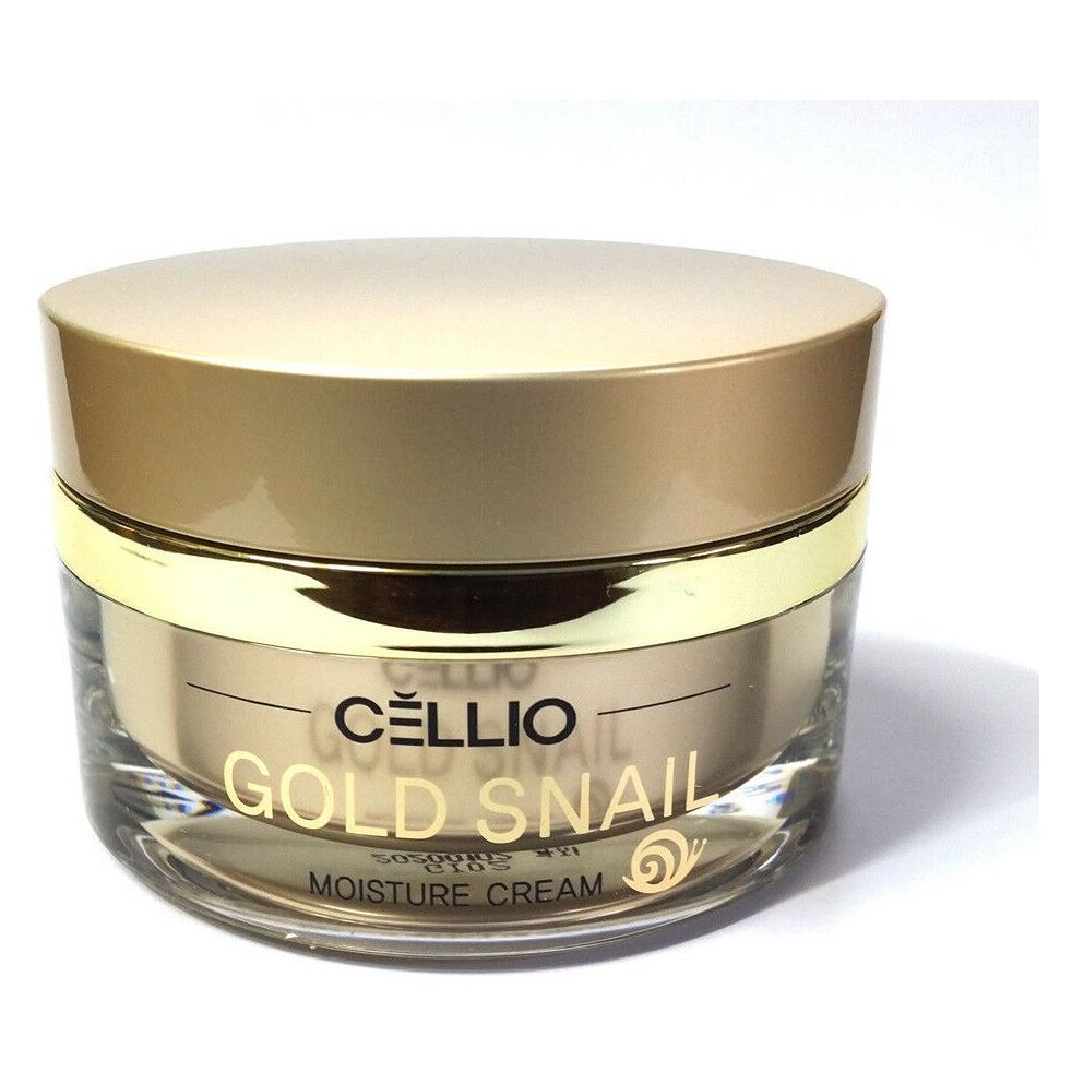 Dr.Cellio Face Care Gold Snail Moisture Cream Крем для лица с золотом и слизью улитки