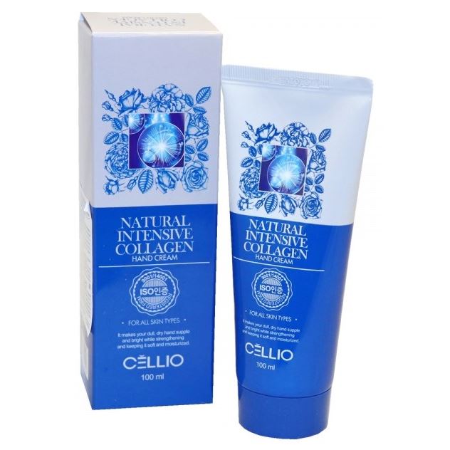 Dr.Cellio Face Care Natural Intensive Collagen Hand Cream Крем для рук с коллагеном 