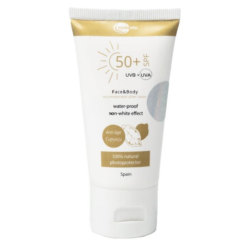 Ondevie Кремы Face & Body Water-proof non-white effect SPF50+ Солнцезащитный крем SPF50+ 