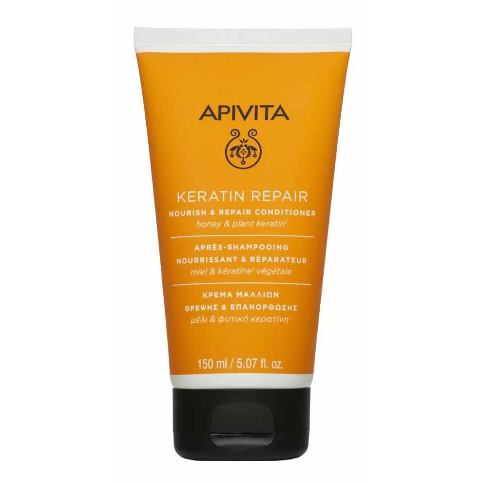 Apivita Hair Care Keratin repair Nourish & Кepair Сonditioner Кондиционер питательный и восстанавливающий с Растительным Кератином и Мёдом