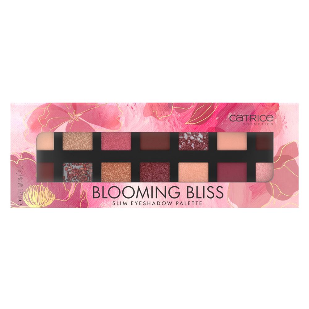 Catrice Make Up Blooming Bliss Slim Eyeshadow Pallette Палетка теней для век 