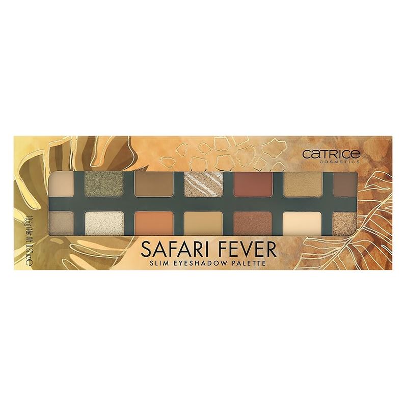 Catrice Make Up Safari Fever Slim Eyeshadow Pallette Палетка теней для век 