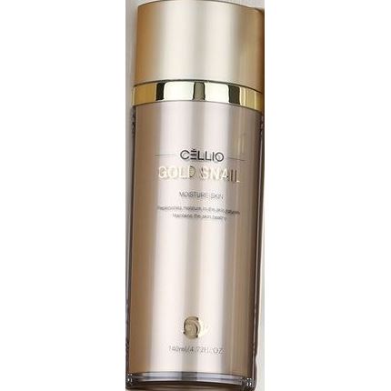 Dr.Cellio Face Care Gold Snail Moisture Skin Тонер для лица с коллоидным золотом и муцином улитки 