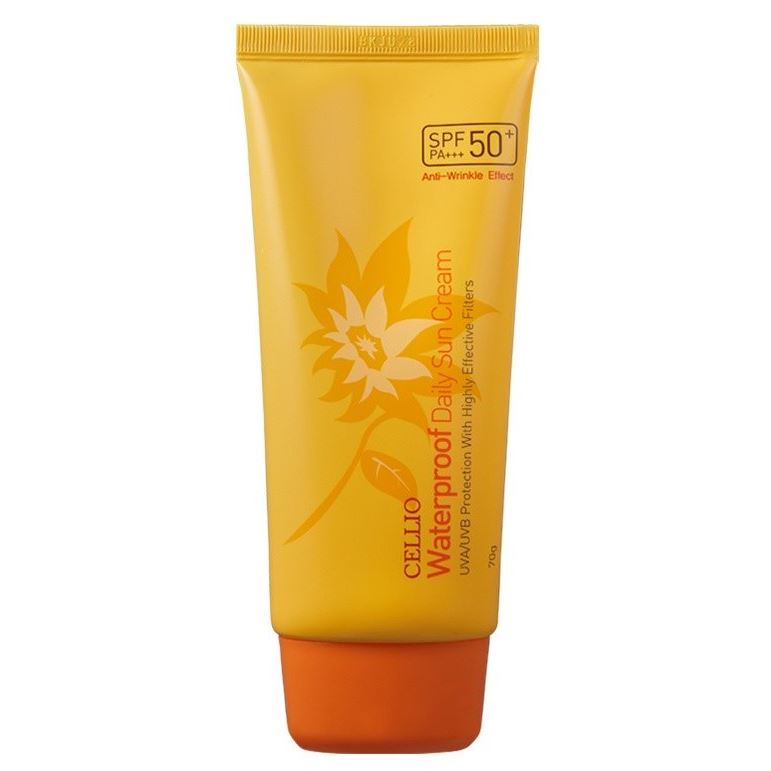 Dr.Cellio Face Care Waterproof Daily Sun Cream SPF 50 PA+++ Крем для лица солнцезащитный водостойкий