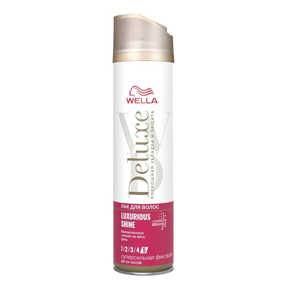 Wella Professionals Wella Deluxe Deluxe Luxurious Shine Hairspray Лак для тонких волос Роскошное сияние