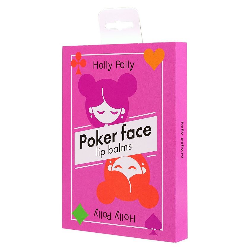 Holly Polly Face Care Набор Poker Face Game Time Lip Balms Набор бальзамов для губ