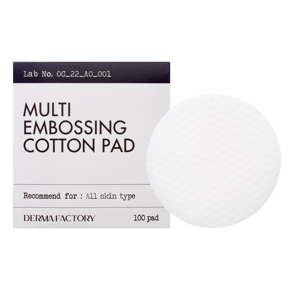 Derma Factory Cleansing Multi Embossing Cotton Pads  Многофункциональные хлопковые диски 