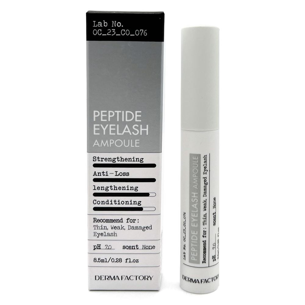 Derma Factory Face Care Peptide Eyelash Ampoule Питательная сыворотка для ресниц с пептидами