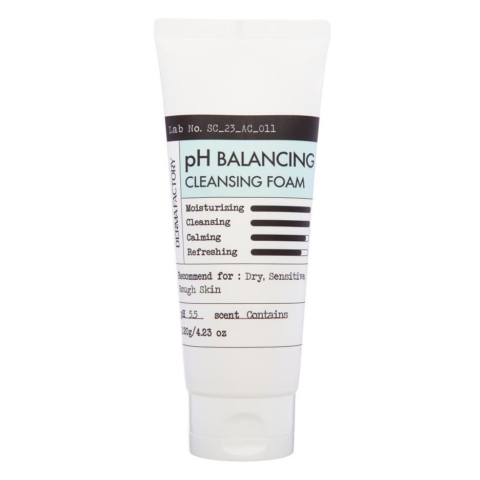 Derma Factory Cleansing pH Balancing Cleansing Foam  Низкокислотная пенка для умывания