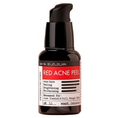 Derma Factory Face Care Red Acne Peel Смываемая сыворотка для проблемной кожи 