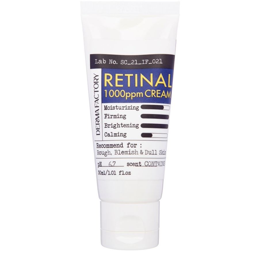 Derma Factory Face Care Retinal 1000ppm Cream Концентрированный крем для лица с ретиналом 