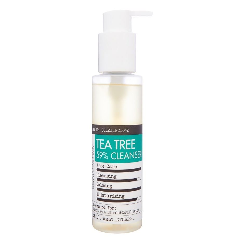 Derma Factory Cleansing Tea Tree 59% Gel Cleanser  Гель для умывания с экстрактом чайного дерева 