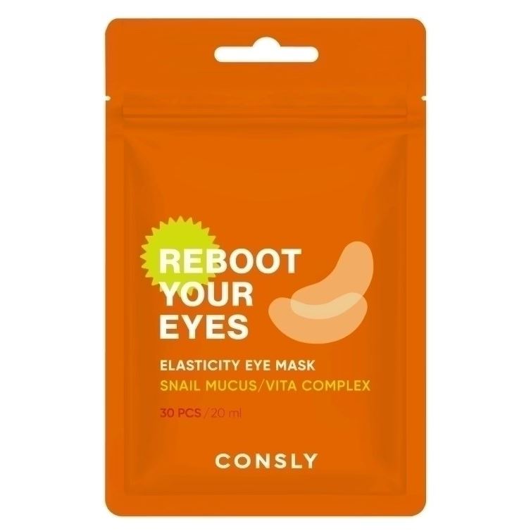 Consly Face Care Eyes Reboot Your Eyes Mask Маска-патчи тканевые для области вокург глаз 