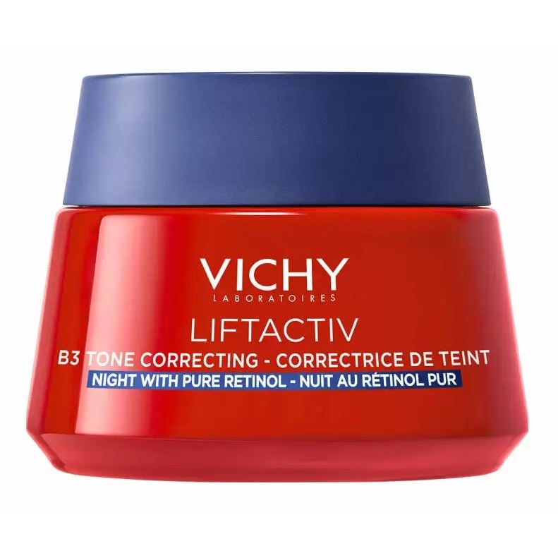 VICHY Liftactiv CxP 40-50 лет Liftactiv B3 Ночной крем для лица с ретинолом против пигментации и морщин Ночной крем для лица с ретинолом против пигментации и морщин