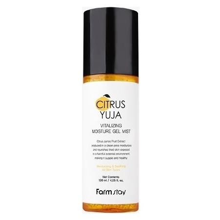 FarmStay Skin Care Citrus Yuja Vitalizing Moisture Gel Mist Увлажняющий гель-спрей для лица с экстрактом юдзу 