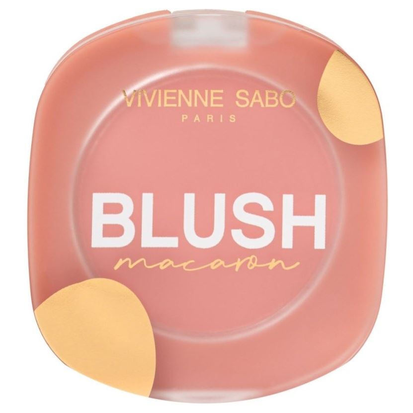 Vivienne Sabo Make Up Matte Face Blush/Blush Visage Mat “Macaron”  Матовые румяна для лица