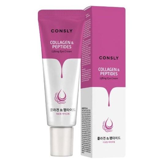 Consly Face Care Collagen & Peptides Lifting Eye Cream  Крем для век с пептидами и коллагеном