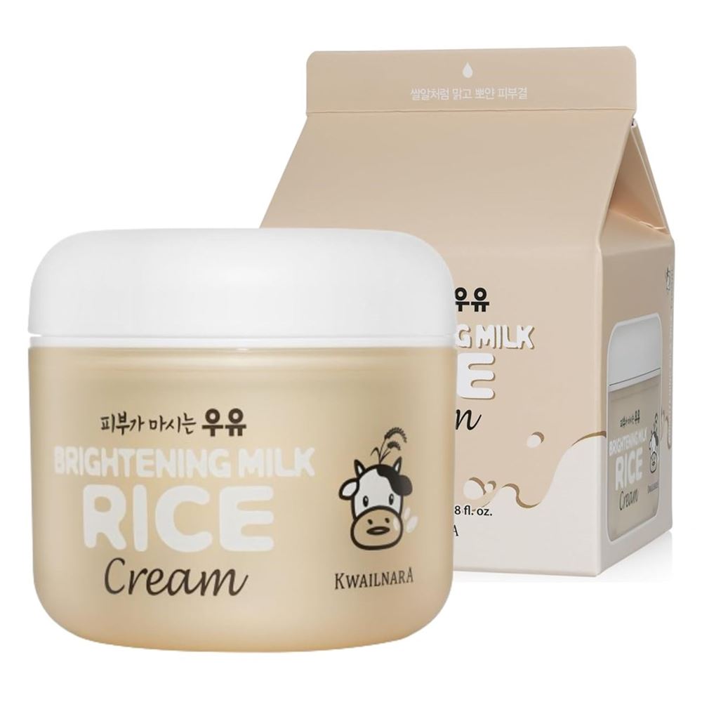 Welcos Skin Care Kwailnara Brightening Milk Rice Cream  Крем для лица осветляющий 