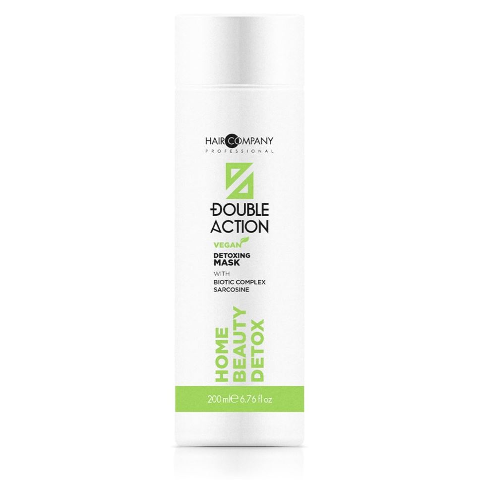 Hair Company Double Action Treatment Care  Double Action Home Beauty Detox Detoxing Mask Восстанавливающая маска ДЕТОКС для волос