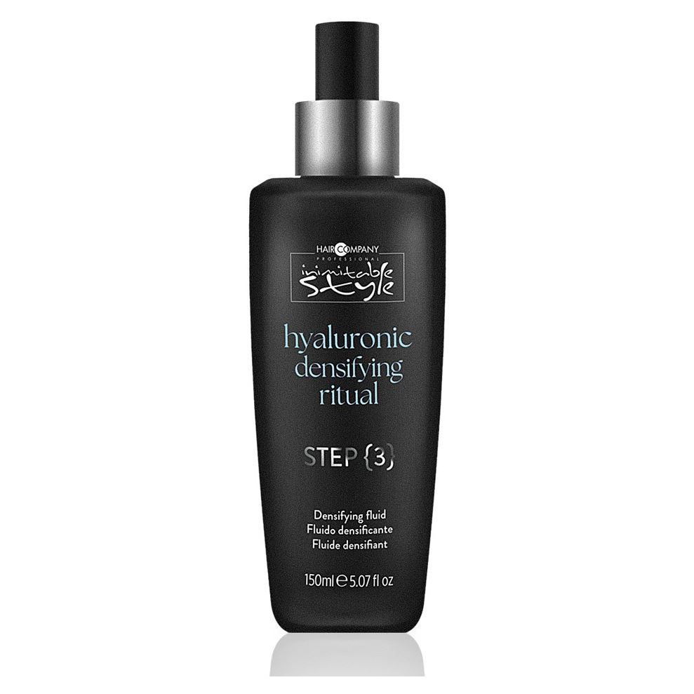 Hair Company  Inimitable Style Inimitable Style Hyaluronic densifying Ritual. Densifying Fluid. Step 3 Уплотняющий флюид с гиалуроновой кислотой для волос (Шаг 3)