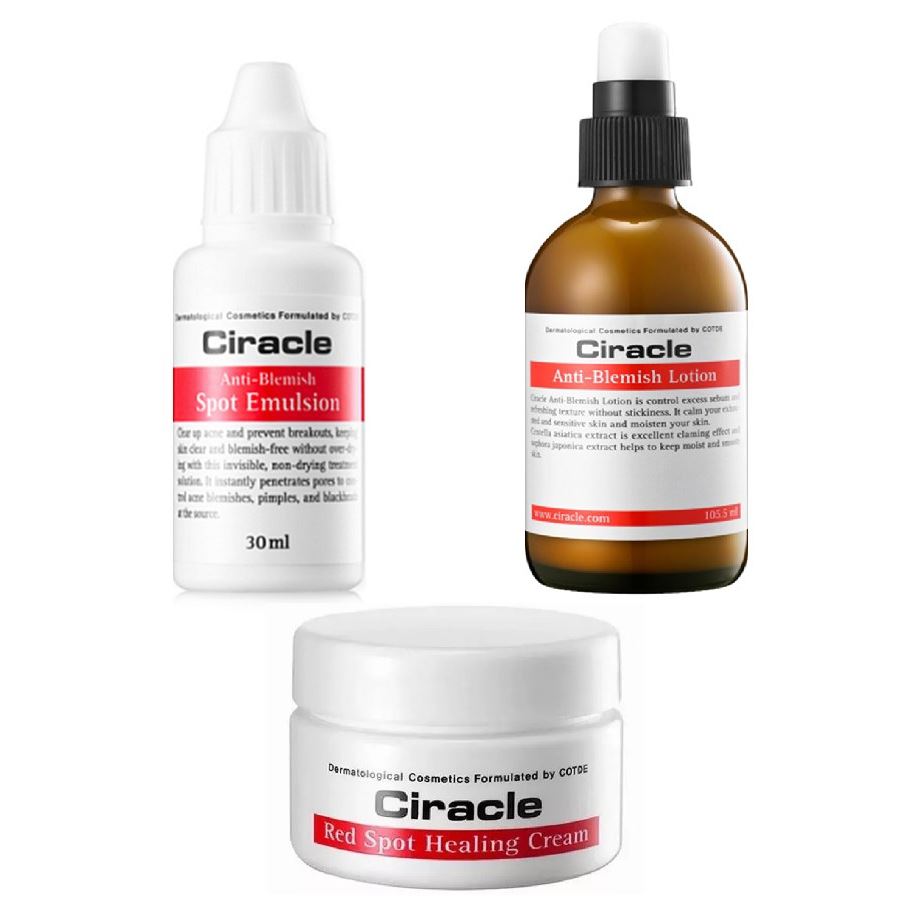 Ciracle Care for Problems Skin Набор Anti-Blemish Набор: лосьон, эмульсия, крем