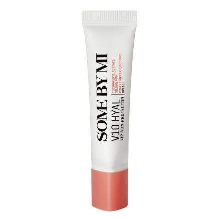 Some By Mi Faсe Care V10 Hyal Lip Sun Protector Rosy Солнцезащитный бальзам для губ с комплексом витаминов 