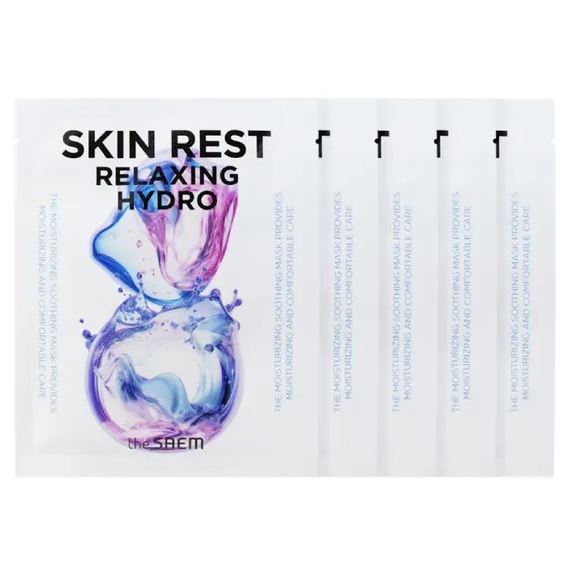 The Saem Face Care Набор Skin Rest Relaxing Hydro Mask Sheet Набор масок на тканевой основе