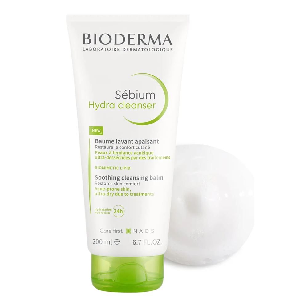 Bioderma Sebium Sebium Hydra Успокаивающий очищающий бальзам Hydra Bioderma Sébium Успокаивающий очищающий бальзам Hydra