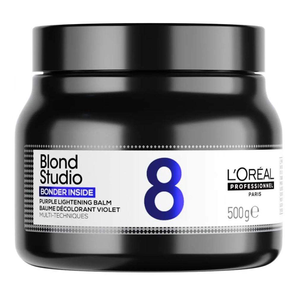 L'Oreal Professionnel Coloring Hair Blond Studio 8 Bonder Inside Balm Осветляющий бальзам Фиолетовый